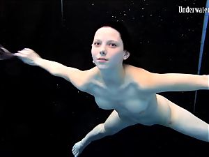 two femmes swim and get naked stellar
