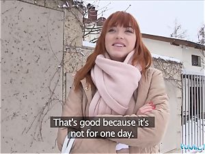 Public Agent German red-haired Anny Aurora likes fuck-stick